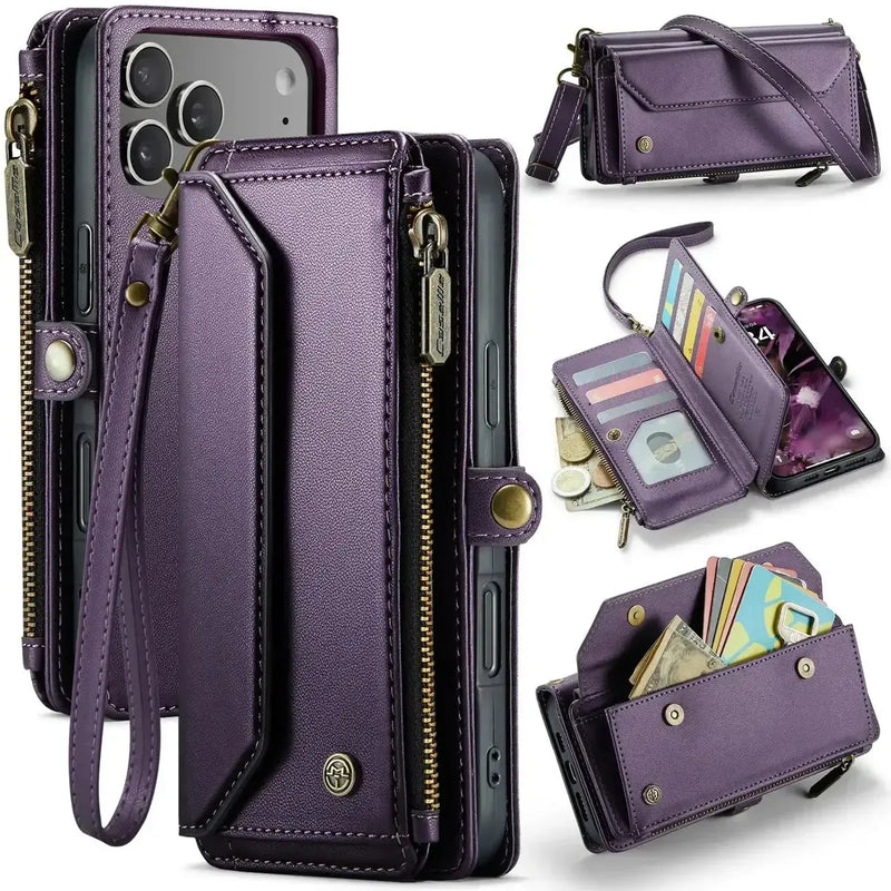 The Aurora Heritage Crossbody Case
