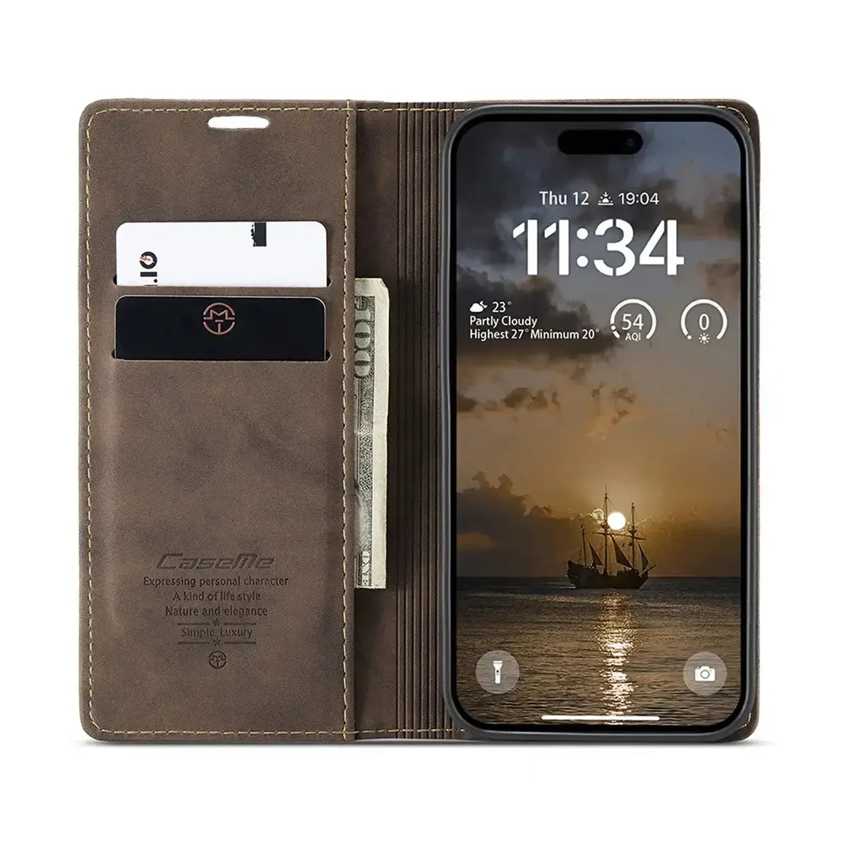 The Brooks Magnetic Wallet Case