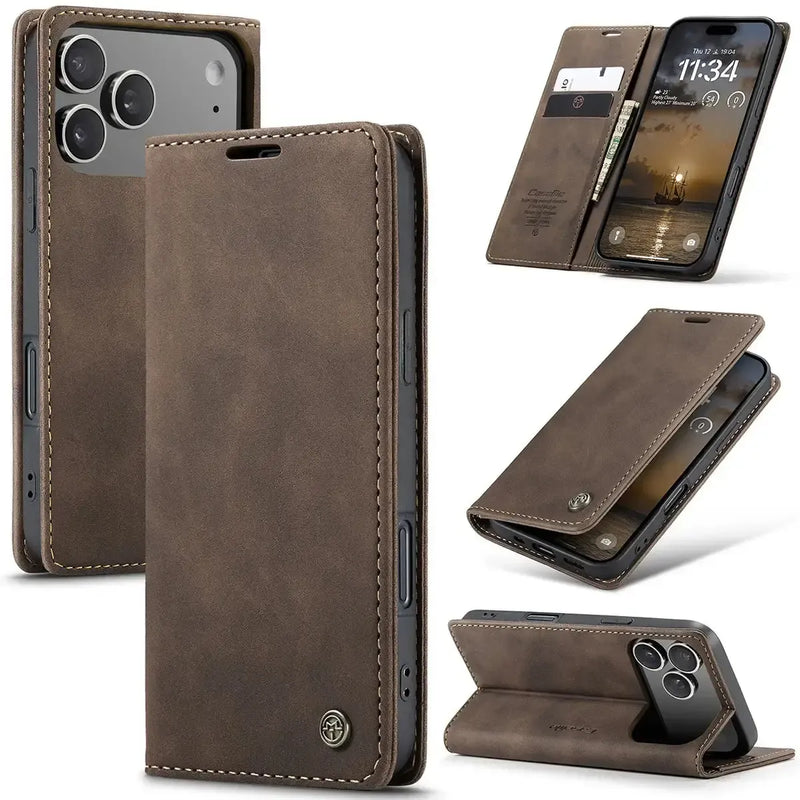 The Brooks Magnetic Wallet Case